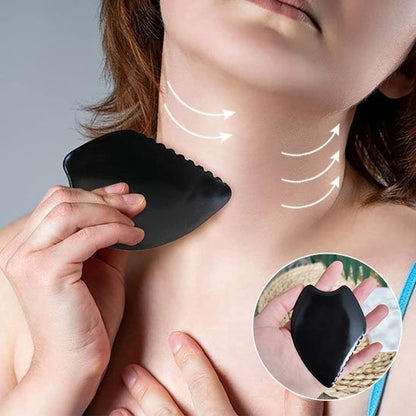 Pierre gua sha | Jade Naturel - Beautefutee