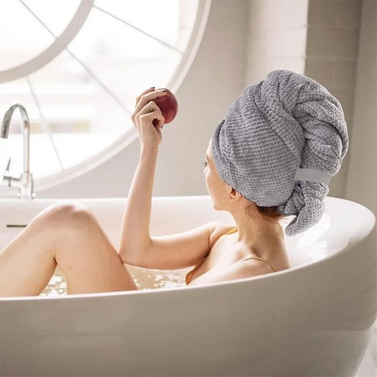 Serviette pour cheveux microfibre | UltraSéchage - Beautefutee